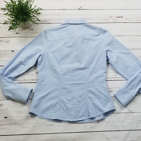 Womens Vineyard Vines Light Blue Blouse - Picture 4 of 4